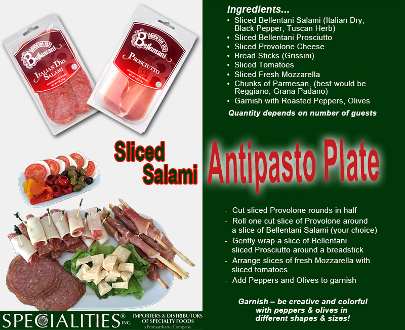 Bellentani Anitpasto Plate Recipe