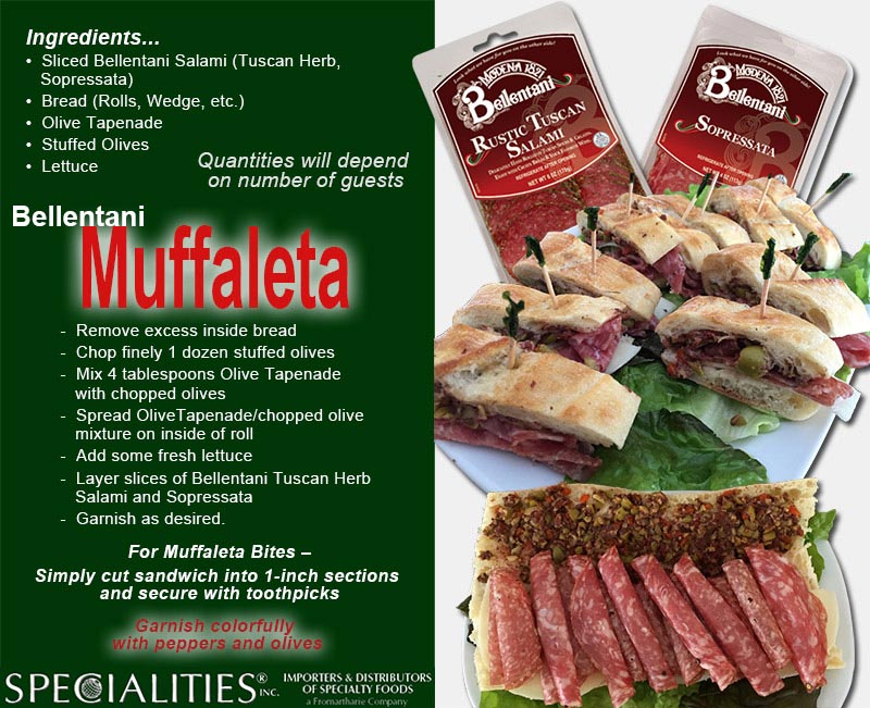 Bellentani Muffaleta Recipe